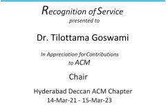 ACM RECOGNITION OF SERVICE-DECEMBER 2019